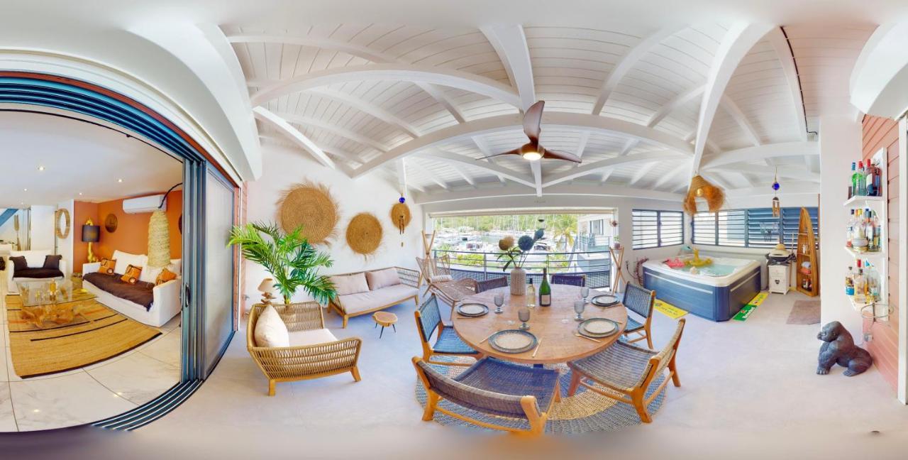 Marina, Spa & Sun - 2 Bedrooms - Luxury Apartment Anse Marcel Dış mekan fotoğraf